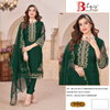 B 36 A To D By Bilqis Embroidery Organza Pakistani Suits Wholesale Shop In Surat
